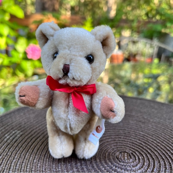 Vintage Joined Small Teddy Bear plush - Picture 1 of 8